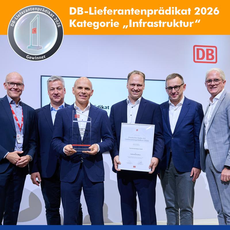 Deutsche Bahn AG verleiht Pan Dacom Direkt das DB-Lieferantenprädikat 2026